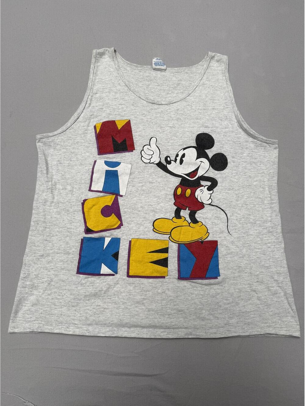 Vintage Mickey Mouse Disney Tank Top XL